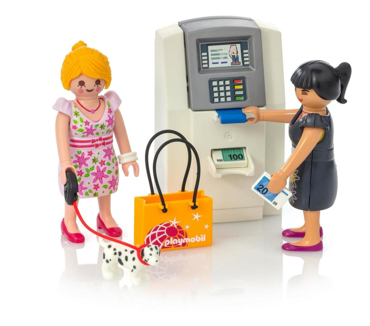 playmobil cajero